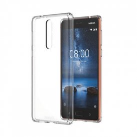 کاور ژله ای مدل Soft Gel Clear برای گوشی موبایل Nokia 8