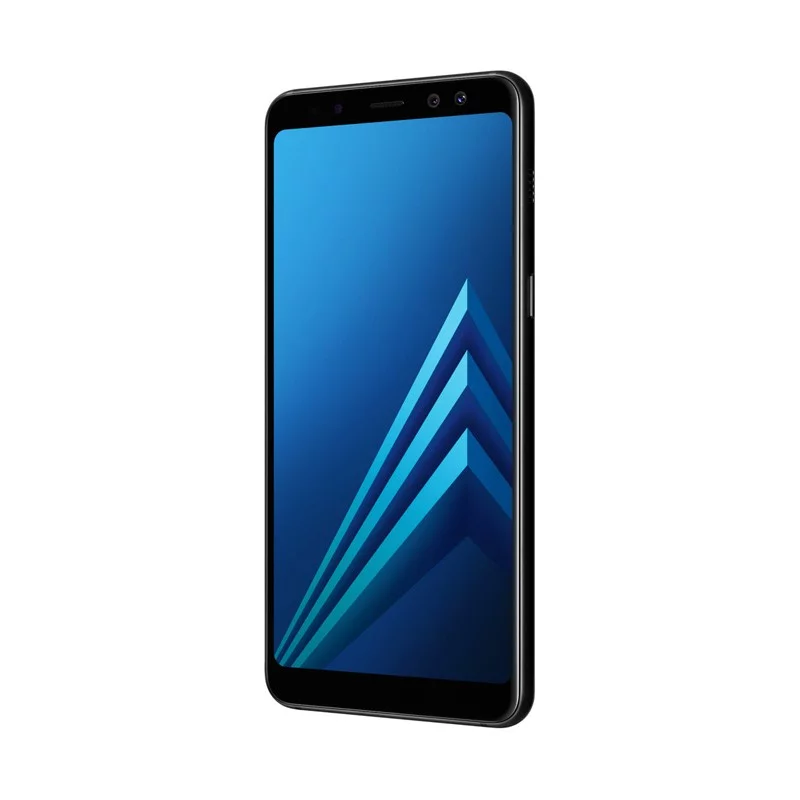 گوشی موبایل سامسونگ مدل (Galaxy A8 Plus (2018 دو سیم کارت ظرفیت 32 گیگابایت مشکی 18 ماه گارانتی سامتل + کد رجیستری