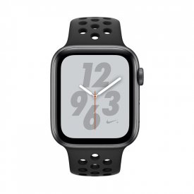 اپل واچ سری 4 مدل Nike Plus 40mm بدنه آلومینیوم به رنگ خاکستری با بند سیلیکونی