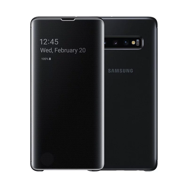 کیف هوشمند سامسونگ مدل Clear View Standing برای گوشی Galaxy S10