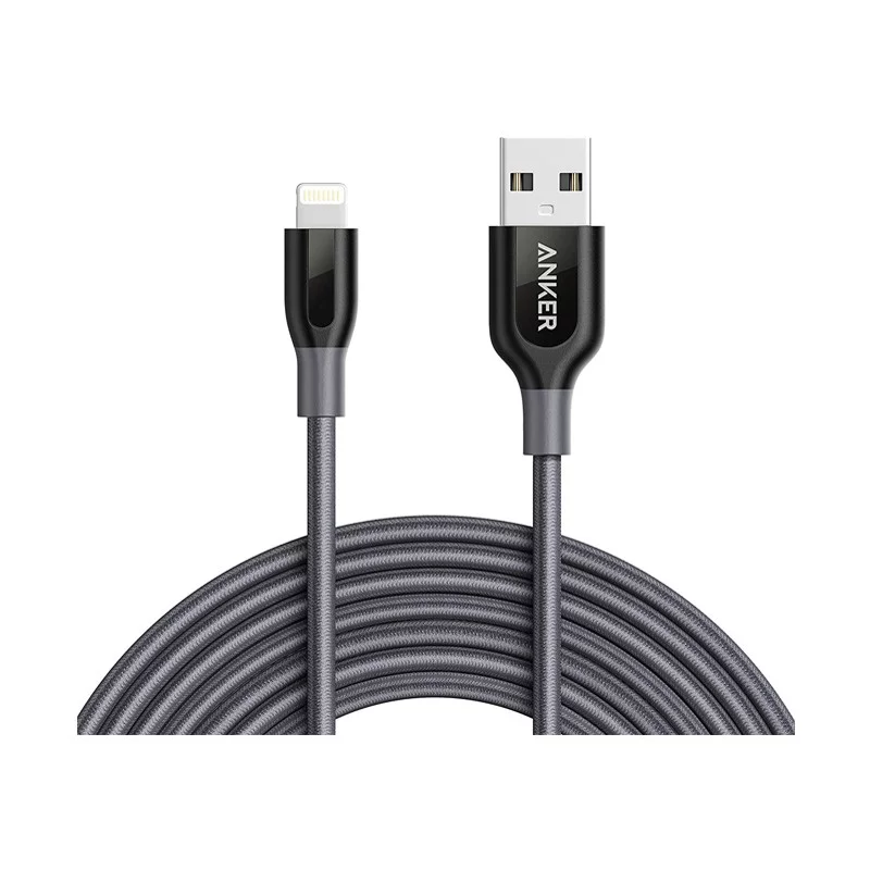 کابل تبدیل USB به لایتنینگ انکر مدل A8123 PowerLine Plus