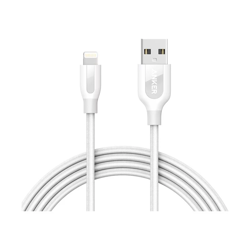 کابل تبدیل USB به لایتنینگ انکر مدل A8122 PowerLine Plus