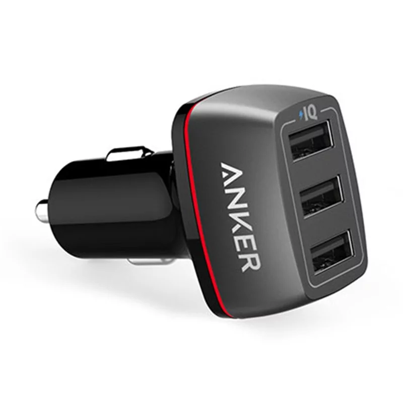 شارژر فندکی ماشین انکر مدل A2231 Power Drive Plus 3 36W iQ