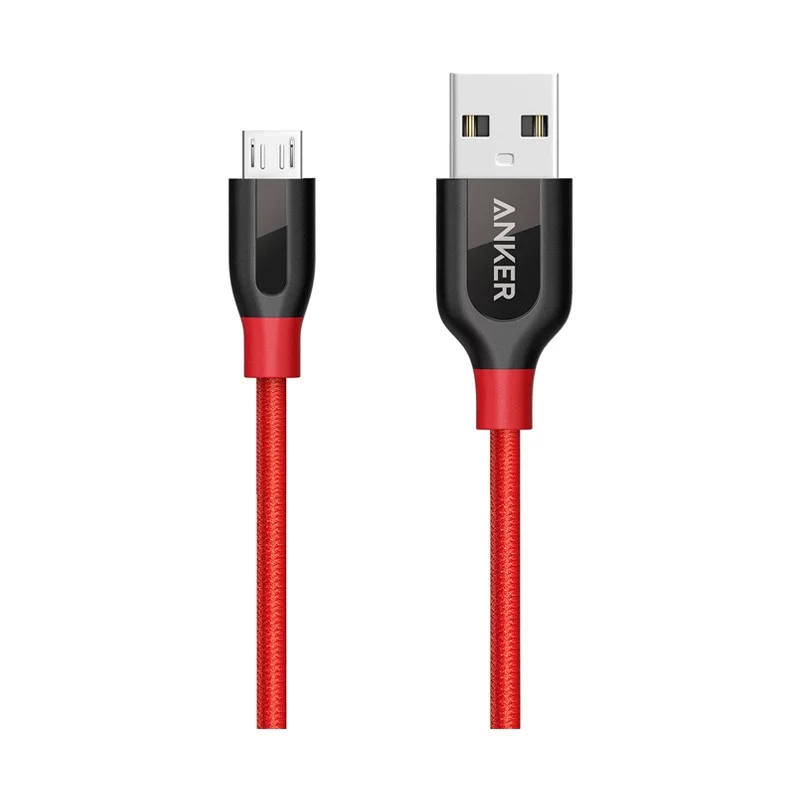 کابل تبدیل USB به Micro USB انکر مدل A8142 PowerLine Plus