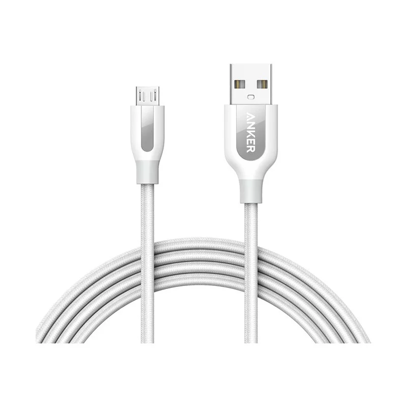 کابل تبدیل USB به Micro USB انکر مدل A8143 PowerLine Plus