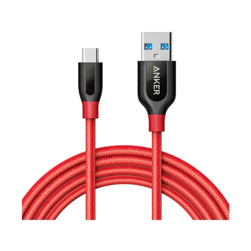 کابل تبدیل USB-C به USB 3.0 انکر مدل A8169 PowerLine Plus