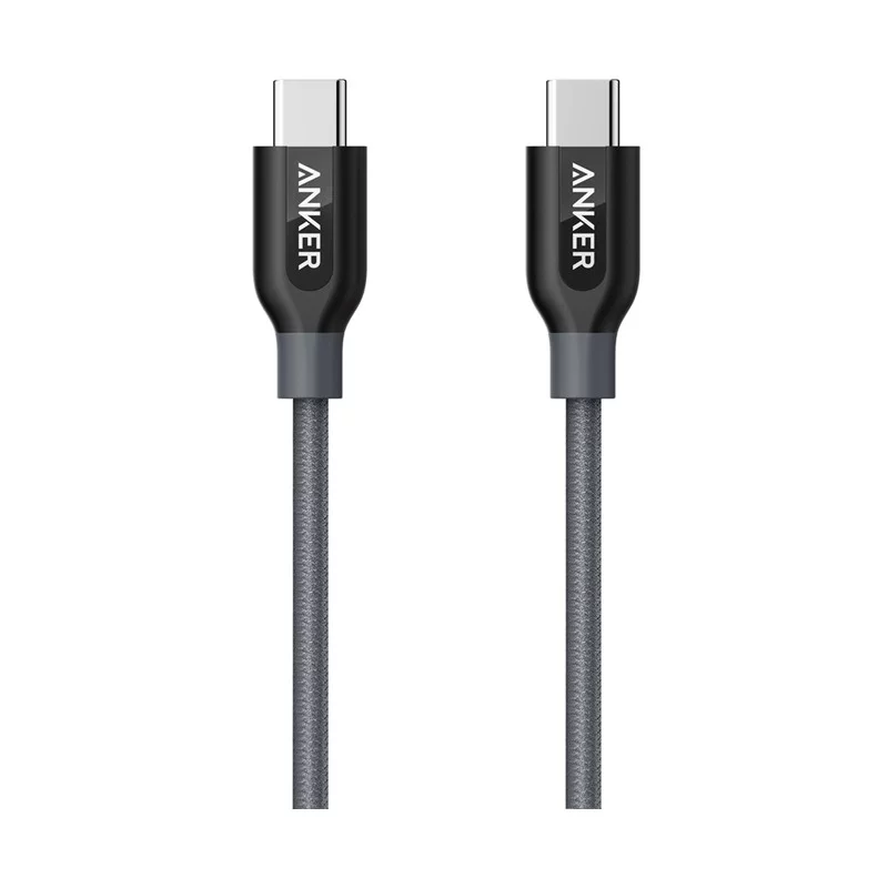 کابل تبدیل USB-C به USB-C انکر مدل A8187 PowerLine Plus