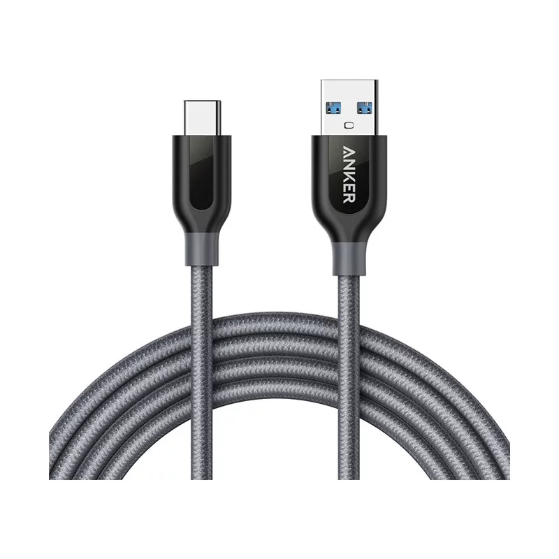 کابل تبدیل USB-C به USB 3.0 انکر مدل A8169 PowerLine Plus