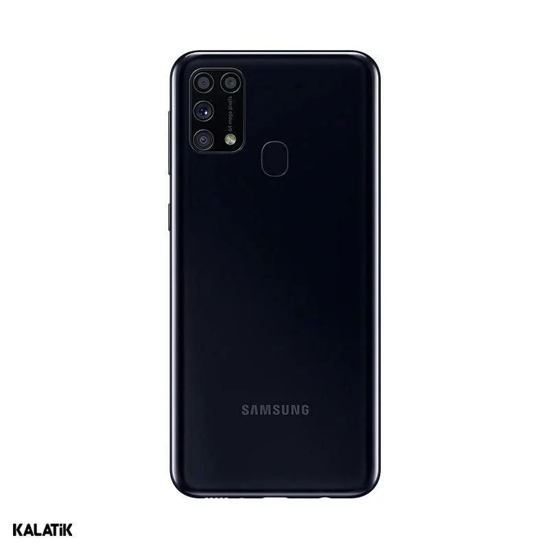 گوشی موبایل سامسونگ مدل Galaxy M31 دو سیم کارت ظرفیت 128/6 گیگابایت مشکی 18 ماه گارانتی اسمارت تکنولوژی قشم + کد رجیستری