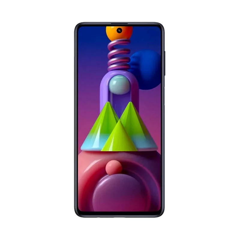 گوشی موبایل سامسونگ مدل Galaxy M51 دو سیم کارت ظرفیت 128/8 گیگابایت مشکی 18 ماه گارانتی اسمارت تکنولوژی قشم + کد رجیستری