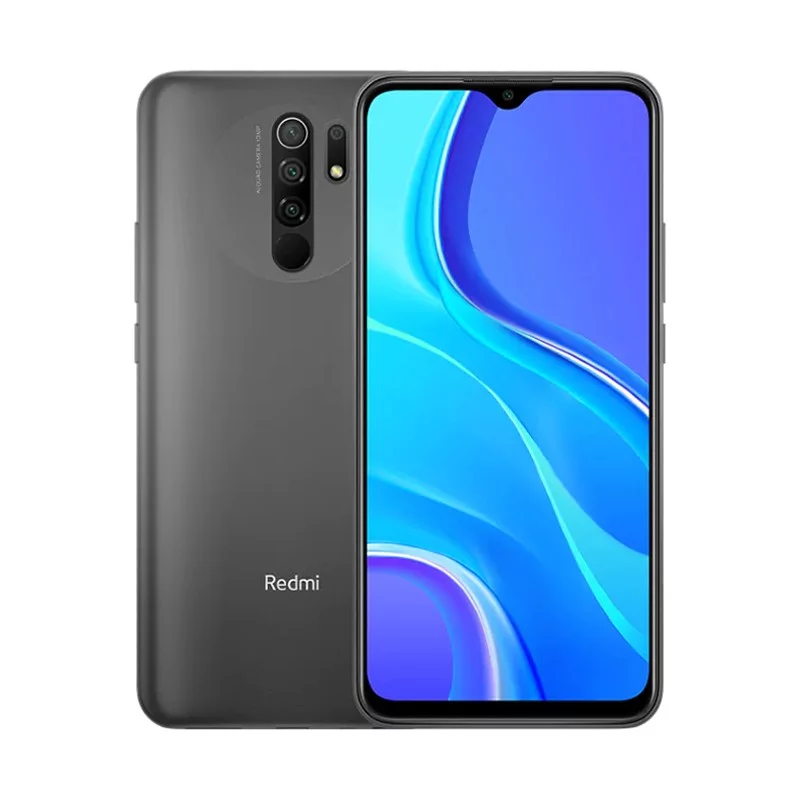 گوشی موبایل شیائومی مدل Redmi 9 دو سیم کارت ظرفیت 64/4 گیگابایت خاکستری 18 ماه گارانتی لیان همراه پارس + کد رجیستری