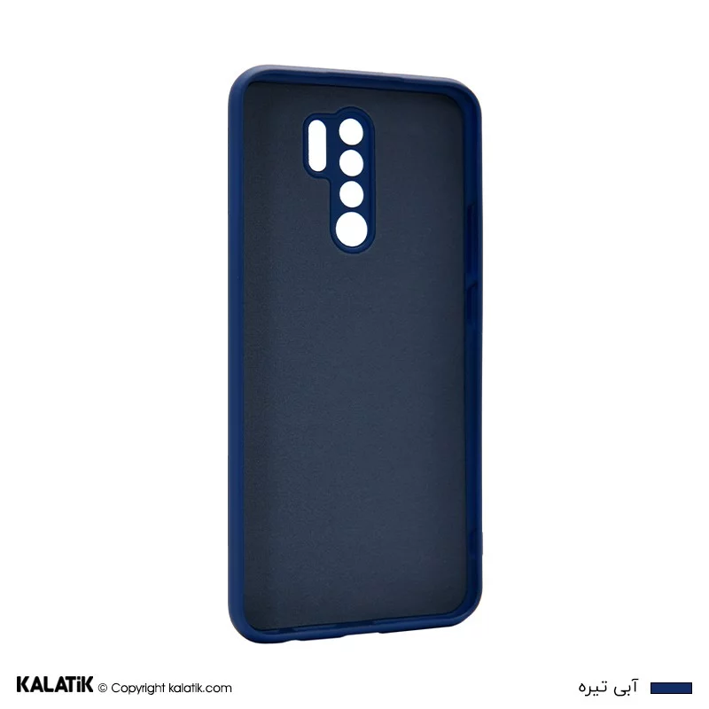 کاور سیلیکونی با محافظ دوربین مناسب برای گوشی موبایل شیائومی Redmi 9
