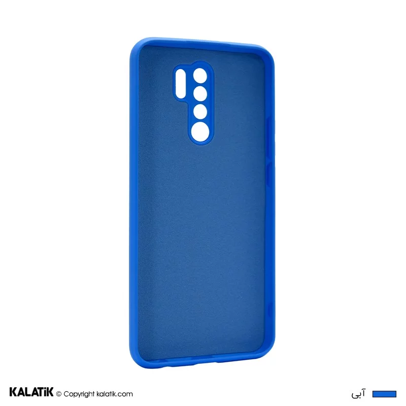 کاور سیلیکونی با محافظ دوربین مناسب برای گوشی موبایل شیائومی Redmi 9