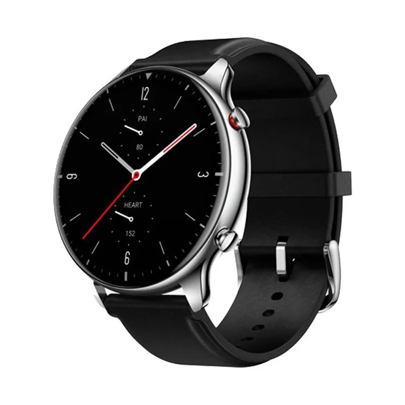 ساعت هوشمند شیائومی Amazfit GTR 2 46mm مدل کلاسیک با بدنه استیل ضد زنگ مشکی 18 ماه گارانتی آریان گستر (6 ماه تعویض)