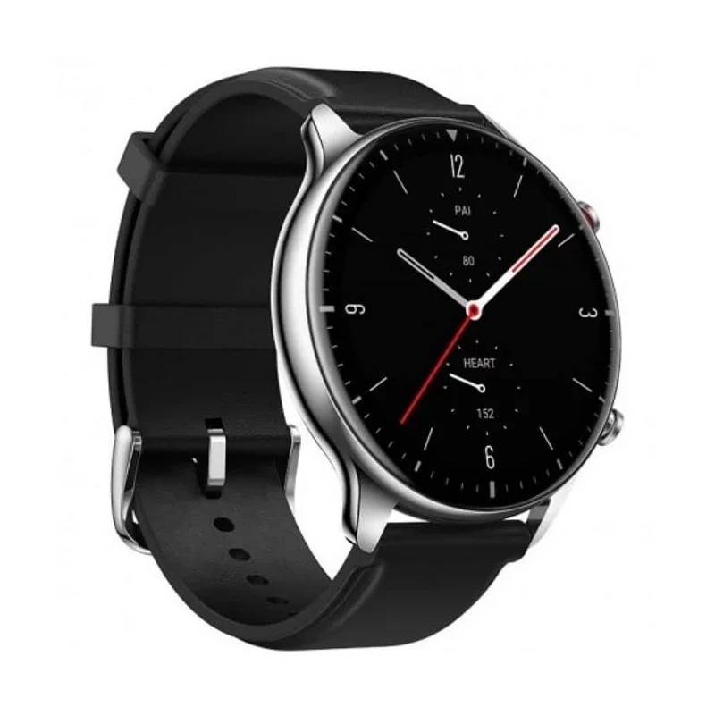 ساعت هوشمند شیائومی Amazfit GTR 2 46mm مدل کلاسیک با بدنه استیل ضد زنگ مشکی 18 ماه گارانتی آریان گستر (6 ماه تعویض)