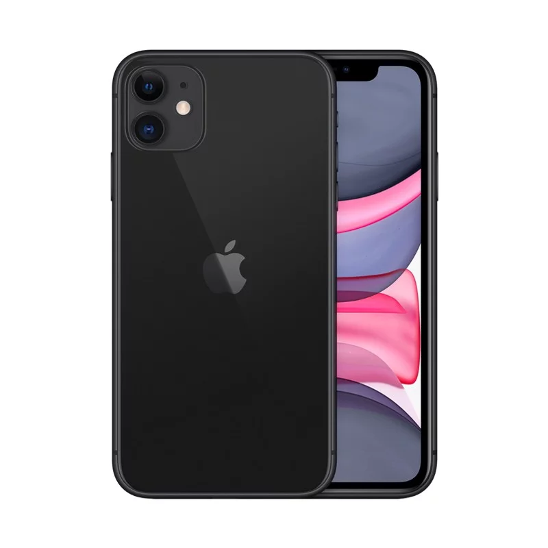 گوشی موبایل اپل مدل iPhone 11 CH/A دو سیم کارت ظرفیت 128/4 گیگابایت مشکی 18 ماه گارانتی انفورماتیک گستر + کد رجیستری