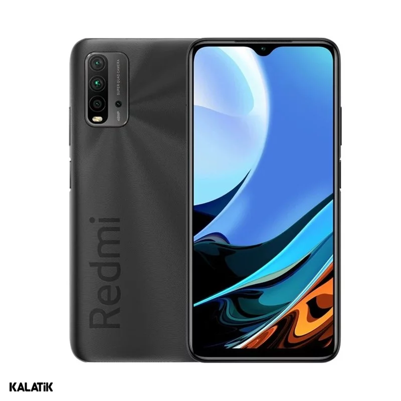 گوشی موبایل شیائومی مدل Redmi 9T دو سیم کارت ظرفیت 128/4 گیگابایت خاکستری 18 ماه گارانتی هما تلکام + کد رجیستری