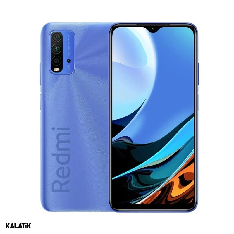 گوشی موبایل شیائومی مدل Redmi 9T دو سیم کارت ظرفیت 128/4 گیگابایت آبی 18 ماه گارانتی انفورماتیک گستر + کد رجیستری