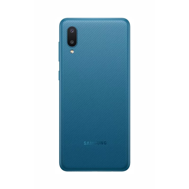 گوشی موبایل سامسونگ مدل Galaxy A02 دو سیم کارت ظرفیت 32/3 گیگابایت آبی 18 ماه گارانتی داریا همراه پایتخت + کد رجیستری