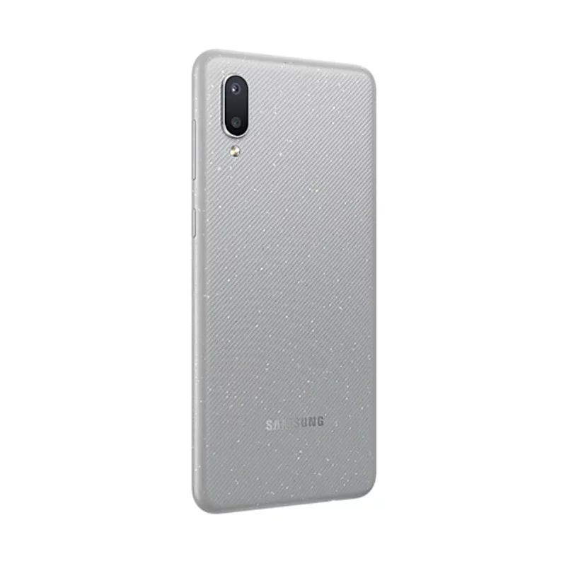 گوشی موبایل سامسونگ مدل Galaxy A02 دو سیم کارت ظرفیت 32/3 گیگابایت خاکستری 18 ماه گارانتی انفورماتیک گستر + کد رجیستری