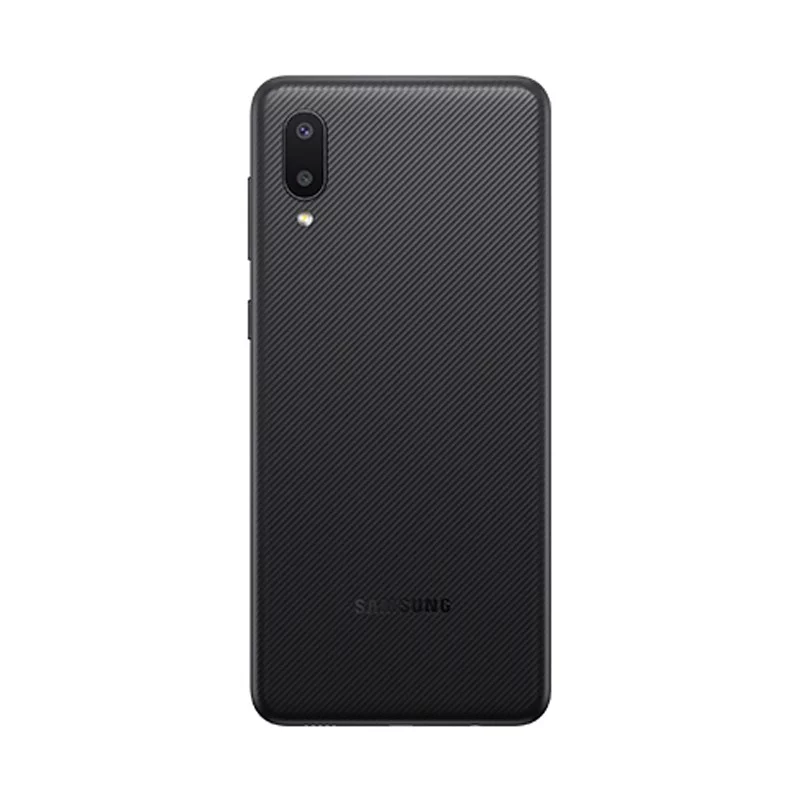 گوشی موبایل سامسونگ مدل Galaxy A02 دو سیم کارت ظرفیت 32/3 گیگابایت مشکی 18 ماه گارانتی انفورماتیک گستر + کد رجیستری