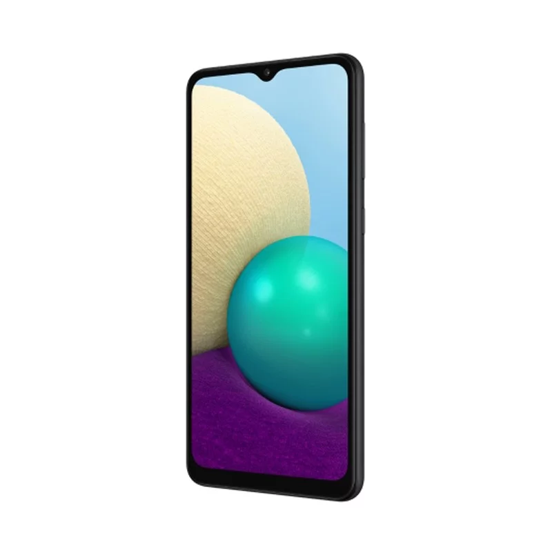 گوشی موبایل سامسونگ مدل Galaxy A02 دو سیم کارت ظرفیت 32/3 گیگابایت مشکی 18 ماه گارانتی مدیا پردازش + کد رجیستری
