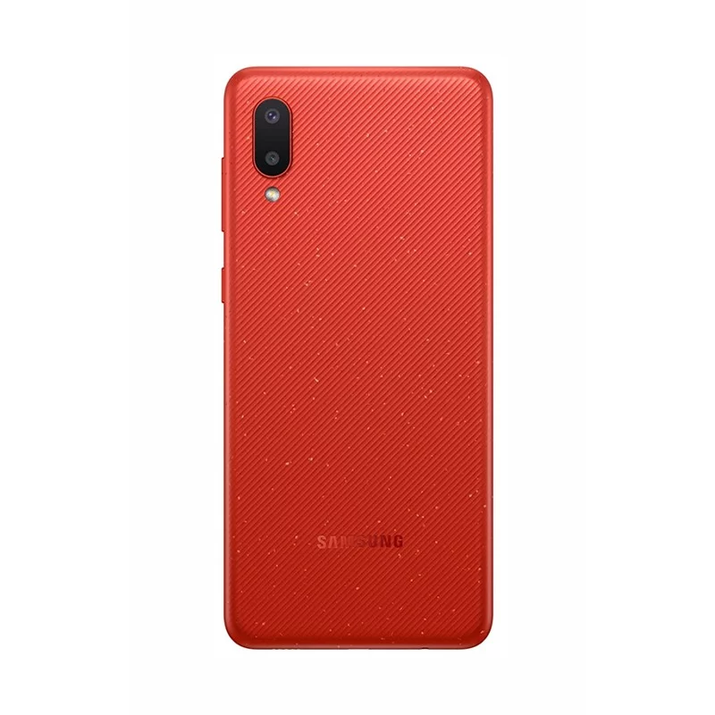 گوشی موبایل سامسونگ مدل Galaxy A02 دو سیم کارت ظرفیت 32/3 گیگابایت قرمز 18 ماه گارانتی هیراد + کد رجیستری