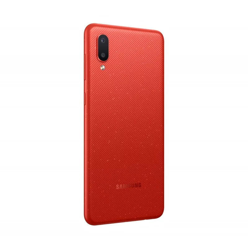 گوشی موبایل سامسونگ مدل Galaxy A02 دو سیم کارت ظرفیت 32/3 گیگابایت قرمز 18 ماه گارانتی هیراد + کد رجیستری
