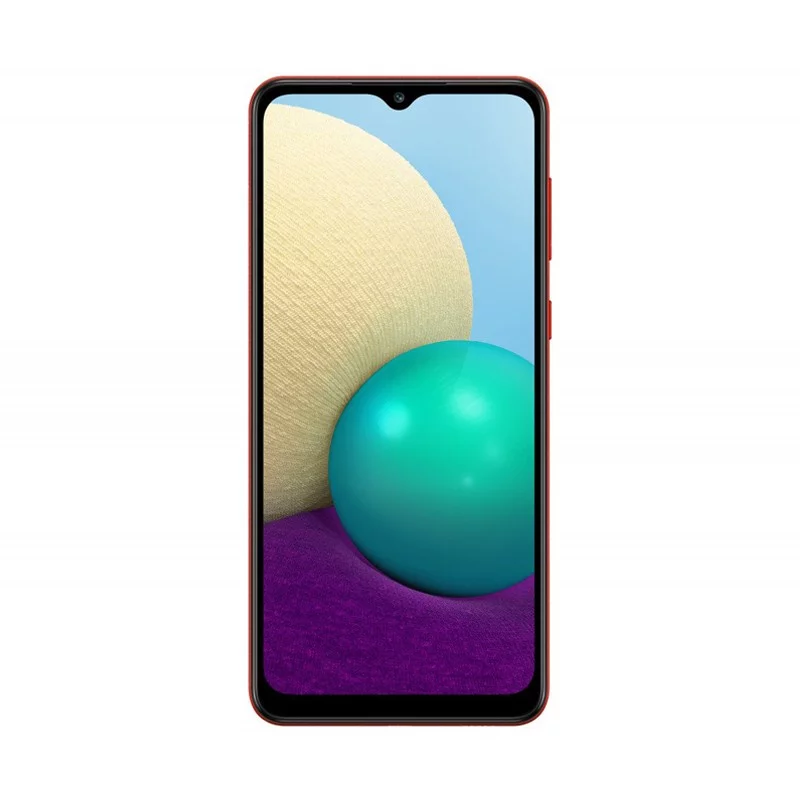گوشی موبایل سامسونگ مدل Galaxy A02 دو سیم کارت ظرفیت 32/3 گیگابایت قرمز 18 ماه گارانتی هیراد + کد رجیستری