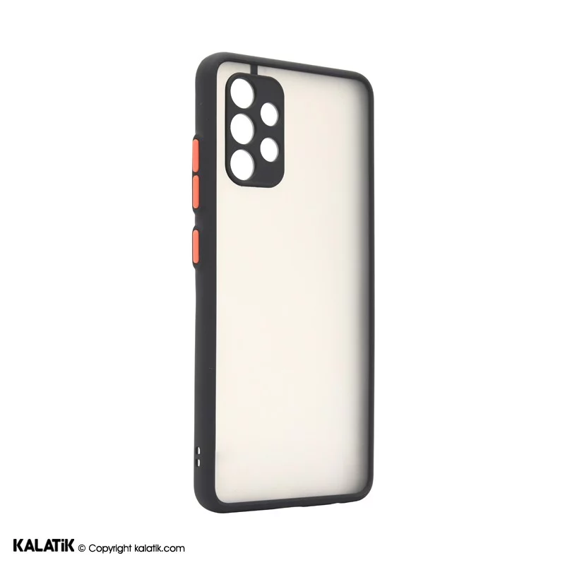 کاور مدل Sb-001 با محافظ دوربین مناسب برای گوشی موبایل Samsung Galaxy A32 4G مشکی اصالت و سلامت فیزیکی کالا