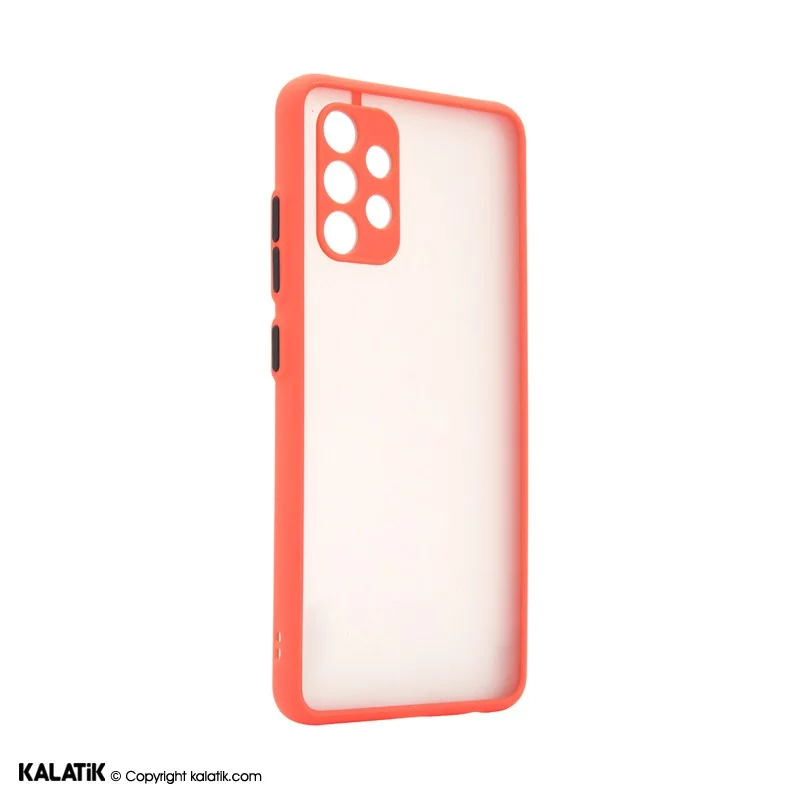 کاور مدل Sb-001 با محافظ دوربین مناسب برای گوشی موبایل Samsung Galaxy A32 4G قرمز اصالت و سلامت فیزیکی کالا