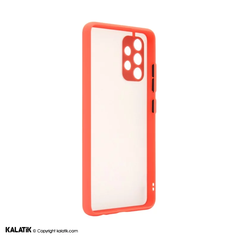 کاور مدل Sb-001 با محافظ دوربین مناسب برای گوشی موبایل Samsung Galaxy A32 4G قرمز اصالت و سلامت فیزیکی کالا