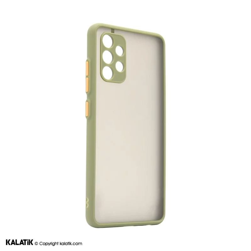 کاور مدل Sb-001 با محافظ دوربین مناسب برای گوشی موبایل Samsung Galaxy A32 4G سبز روشن اصالت و سلامت فیزیکی کالا