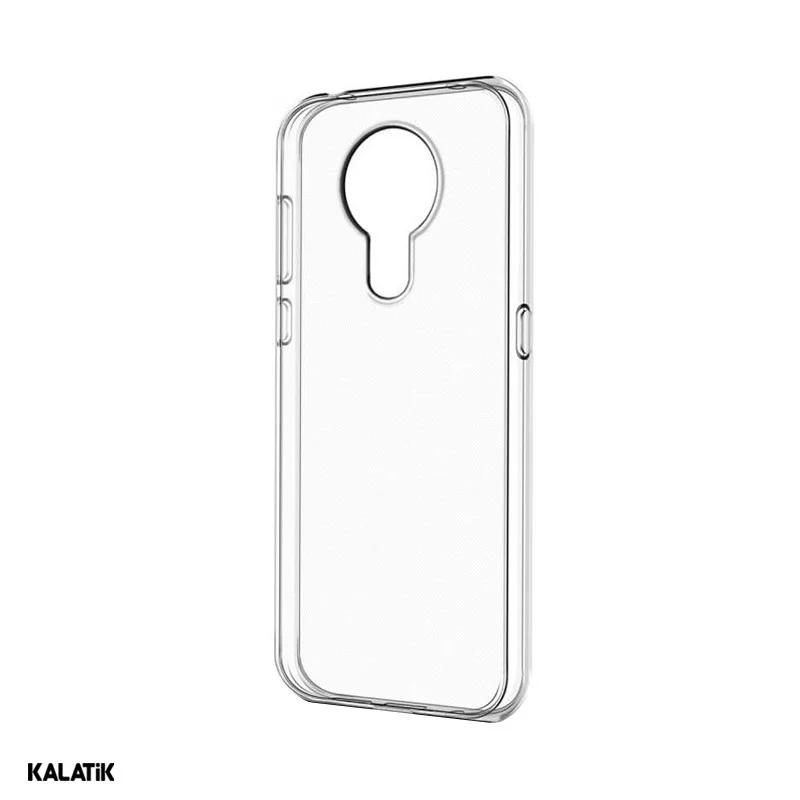 کاور ژله ای مناسب برای گوشی موبایل Nokia 5.3 شفاف بی رنگ اصالت و سلامت فیزیکی کالا