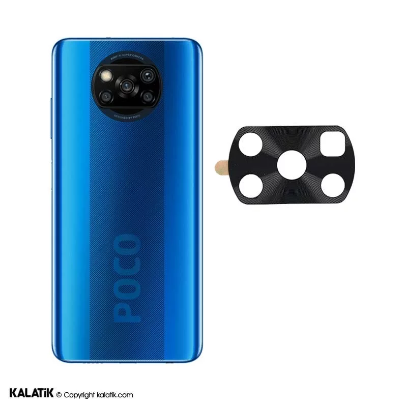 محافظ لنز دوربین AK مناسب برای گوشی موبایل Xiaomi Poco X3/Poco X3 Pro