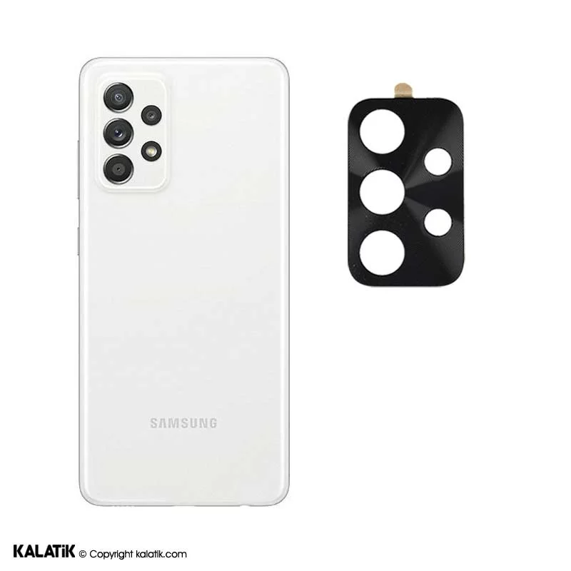 محافظ لنز دوربین AK مناسب برای گوشی موبایل Samsung Galaxy A52/Galaxy A52s مشکی اصالت و سلامت فیزیکی کالا