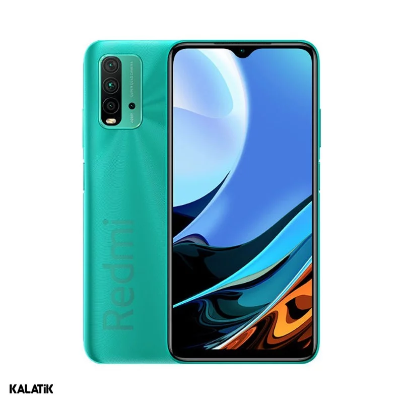 گوشی موبایل شیائومی مدل Redmi 9T NFC دو سیم کارت ظرفیت 64/4 گیگابایت سبز 18 ماه گارانتی هما تلکام + کد رجیستری