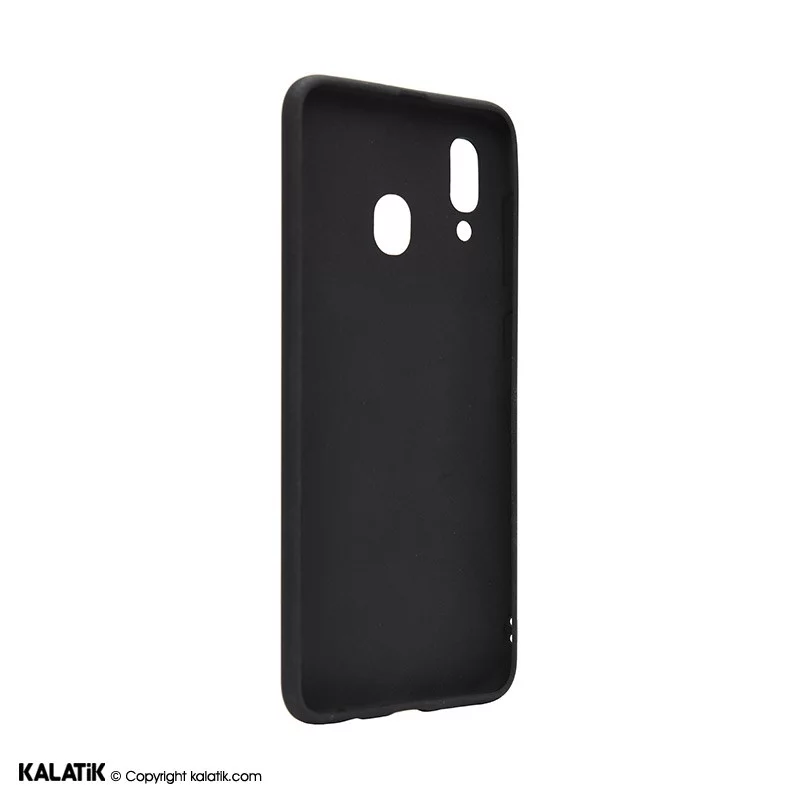 کاور ژله ای رنگی برای گوشی موبایل Samsung Galaxy A20 مشکی اصالت و سلامت فیزیکی کالا