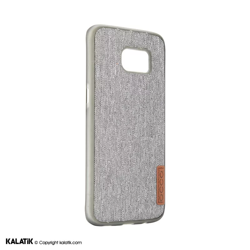 کاور ژله ای طرح دار برای گوشی موبایل Samsung Galaxy S7 edge خاکستری اصالت و سلامت فیزیکی کالا