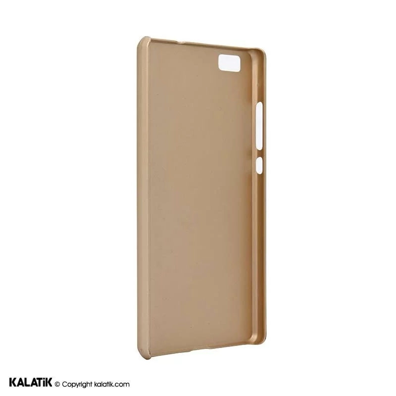 کاور نیلکین مدل Frosted Shield مناسب برای گوشی موبایل Huawei P8 Lite طلایی اصالت و سلامت فیزیکی کالا