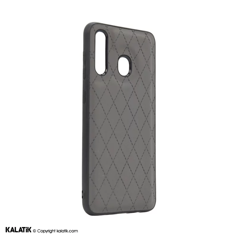 کاور ژله ای طرح دار برای گوشی موبایل Samsung Galaxy A20 خاکستری اصالت و سلامت فیزیکی کالا