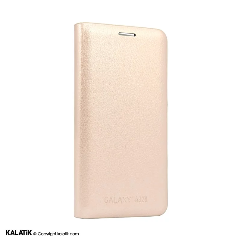 کیف کلاسوری طرح چرم مدل Flip Wallet مناسب برای گوشی موبایل Samsung Galaxy A3 2017