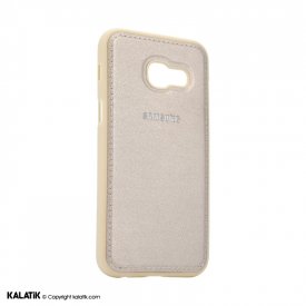 کاور طرح چرم مدل Back Cover مناسب برای گوشی موبایل Samsung Galaxy A3 2017