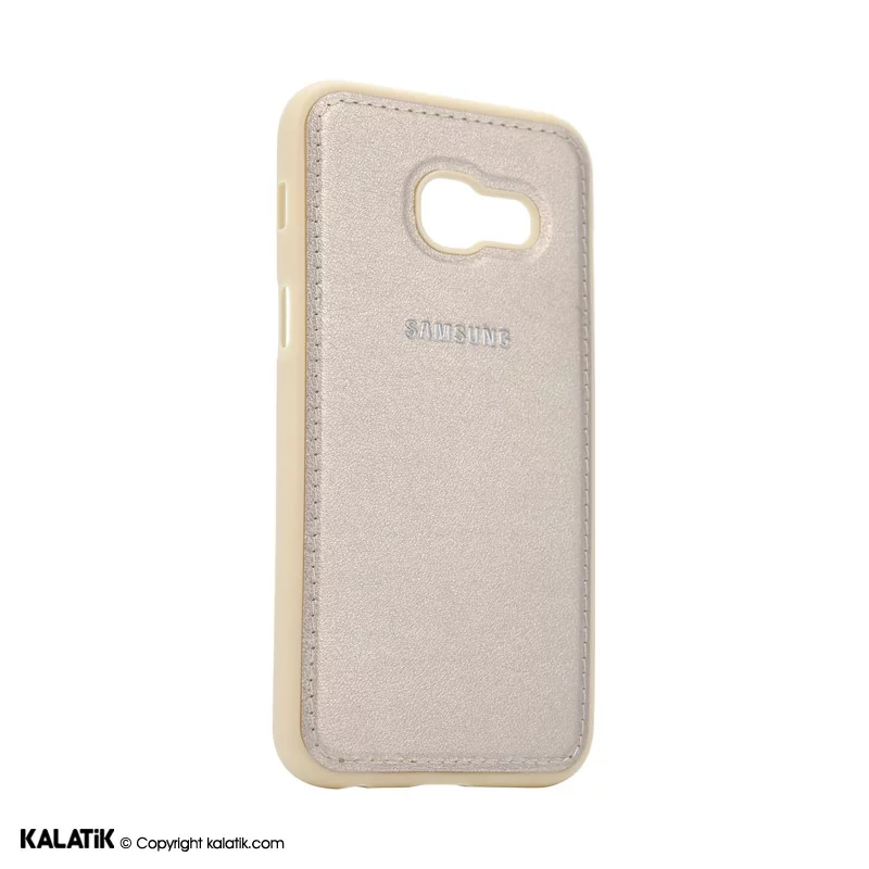 کاور طرح چرم مدل Back Cover مناسب برای گوشی موبایل Samsung Galaxy A3 2017