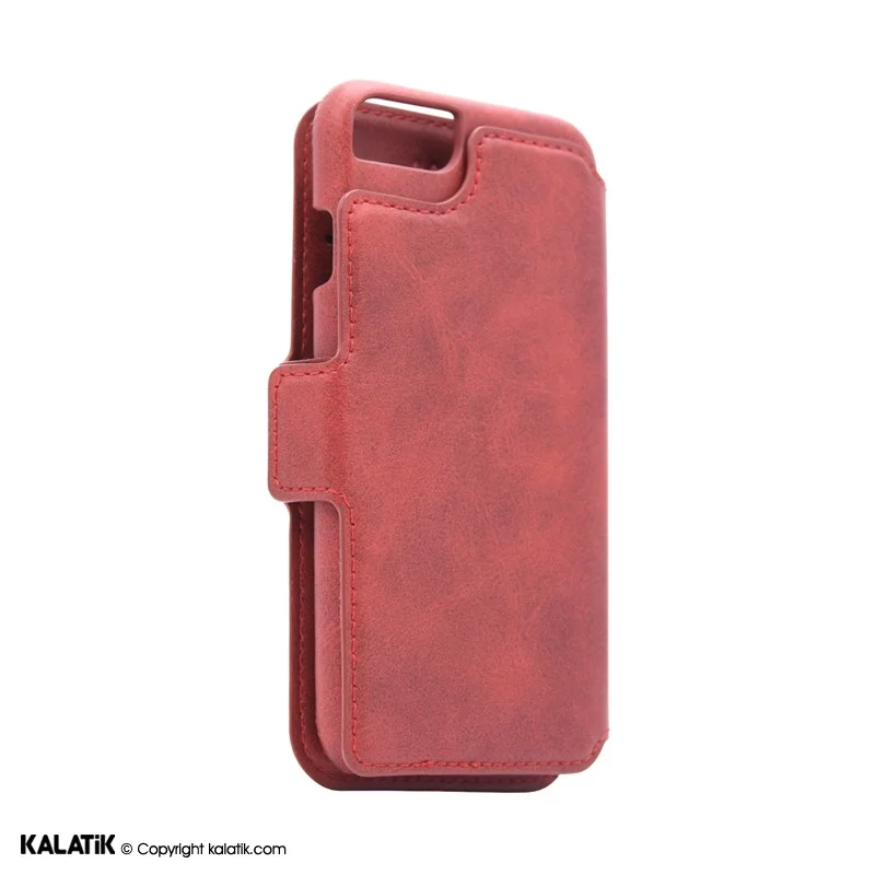 کیف کلاسوری چرمی مناسب برای گوشی موبایل Apple iPhone 8