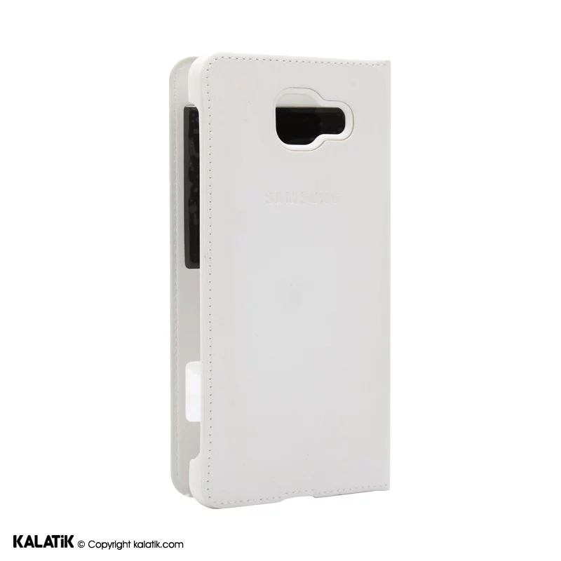 کیف کلاسوری مدل Double View Window مناسب برای گوشی موبایل Samsung A5 2016 سفید اصالت و سلامت فیزیکی کالا