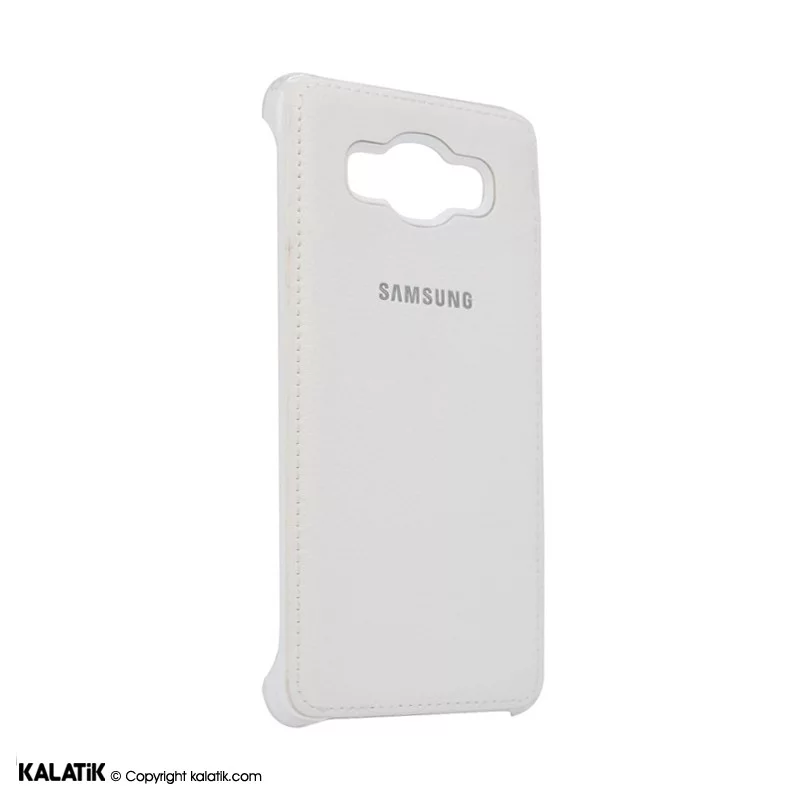 کاور طرح چرم مدل Back Cover مناسب برای گوشی موبایل Samsung Galaxy J5 2016 سفید اصالت و سلامت فیزیکی کالا