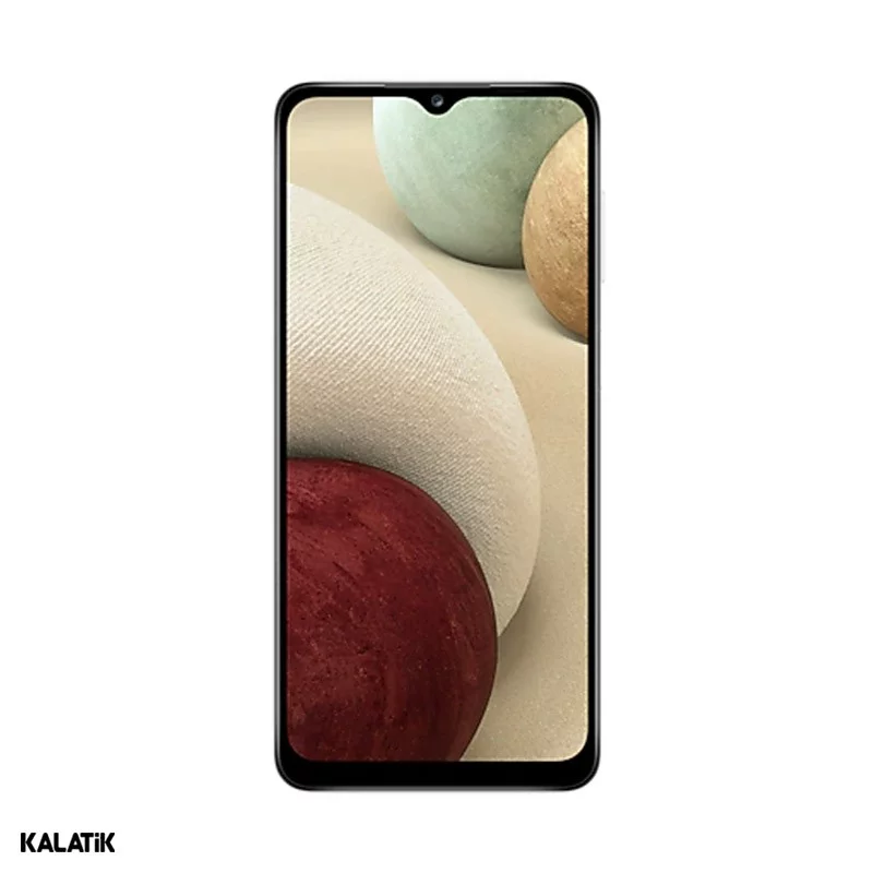 گوشی موبایل سامسونگ مدل Galaxy A12 Nacho دو سیم کارت ظرفیت 128/4 گیگابایت سفید 18 ماه گارانتی مدیا پردازش + کد رجیستری