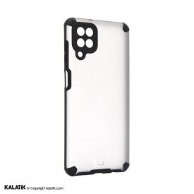 کاور پشت مات دور رنگی با محافظ دوربین مناسب برای گوشی موبایل Samsung Galaxy M12