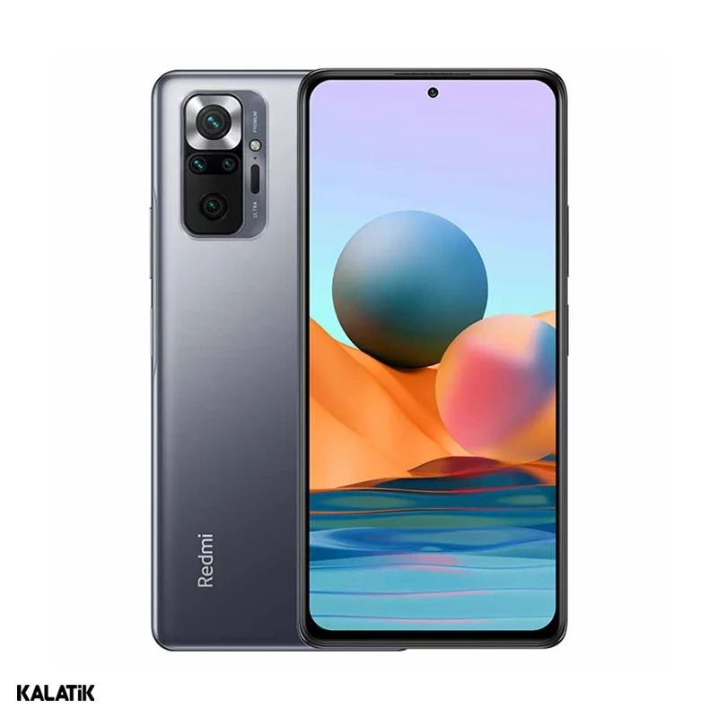 گوشی موبایل شیائومی Redmi Note 10 Pro Max دو سیم کارت ظرفیت 128/6 گیگابایت مشکی 18 ماه گارانتی پرهان + کد رجیستری